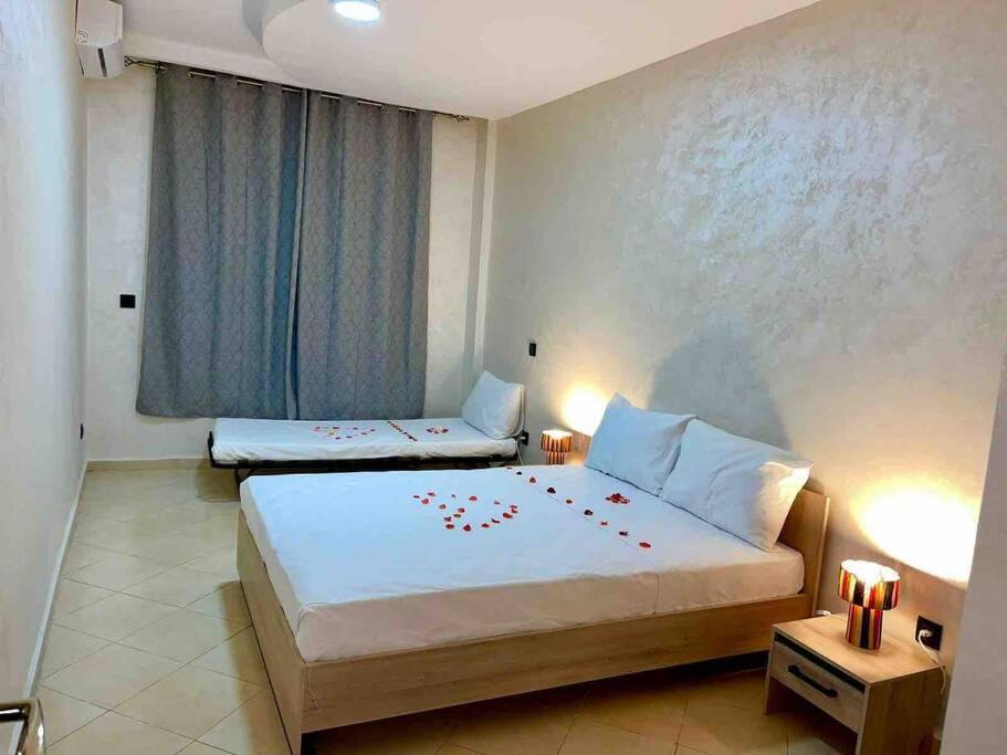 Appartement Haut Standing 3 Chambres Avec Terasse Quartier Gueliz Hivernage A Marrakech I19 มาร์ราเกช ภายนอก รูปภาพ